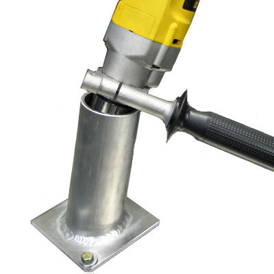 Drill / Tapper Holder, Floor Mount, Straight or Angled