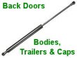 Back Door Struts for Bodies, Trailers & Caps